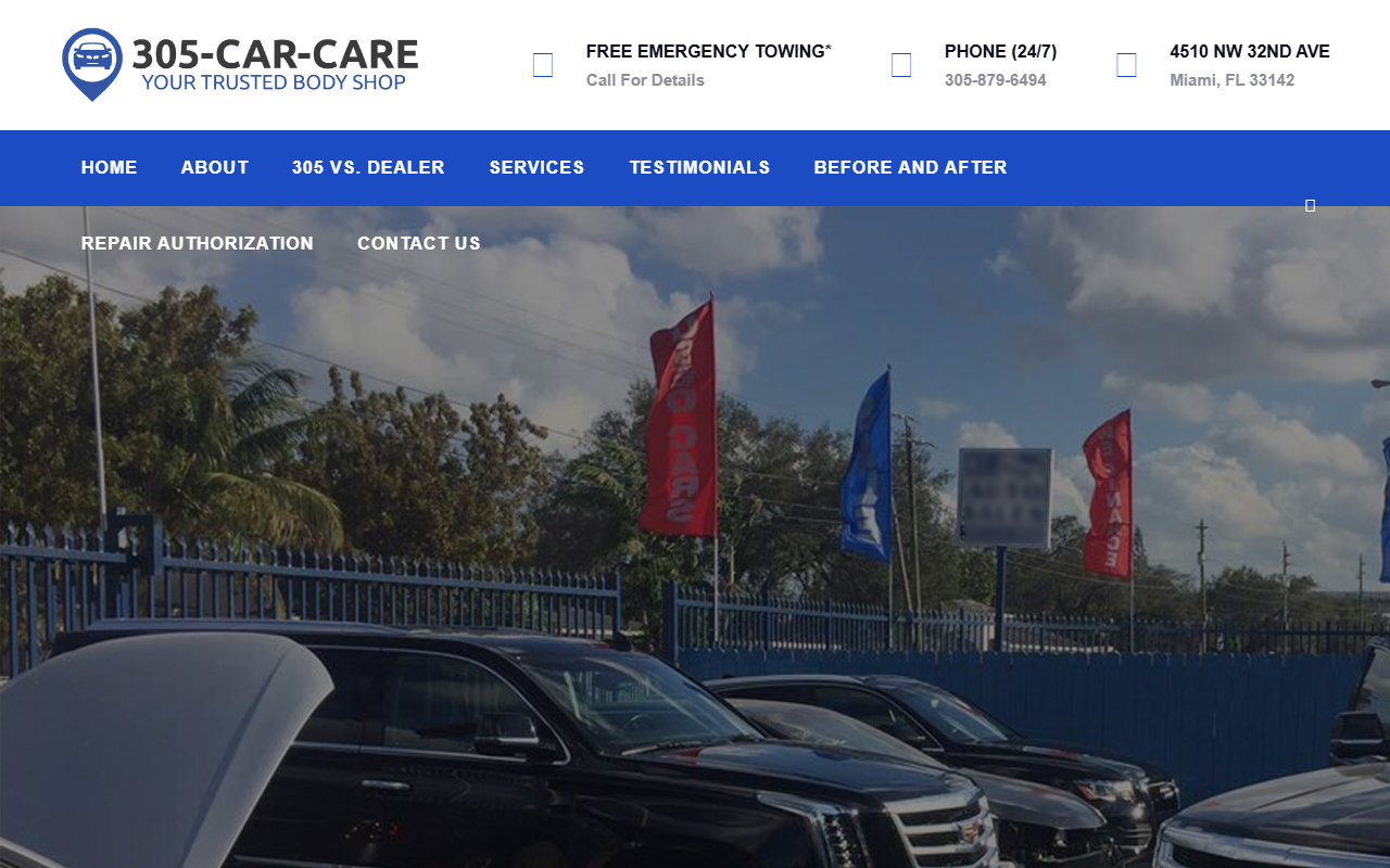 305carcare.com screenshot