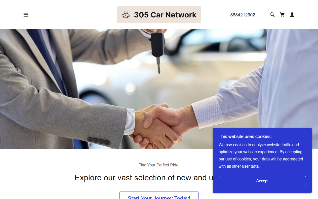 305carnetwork.com screenshot