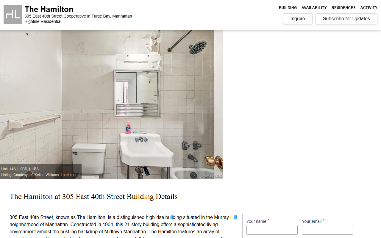 305east40th.com screenshot