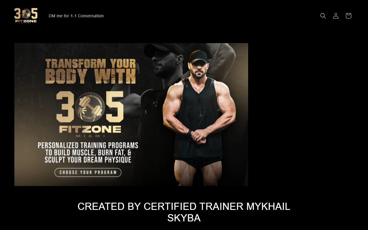 305fitzone.com screenshot