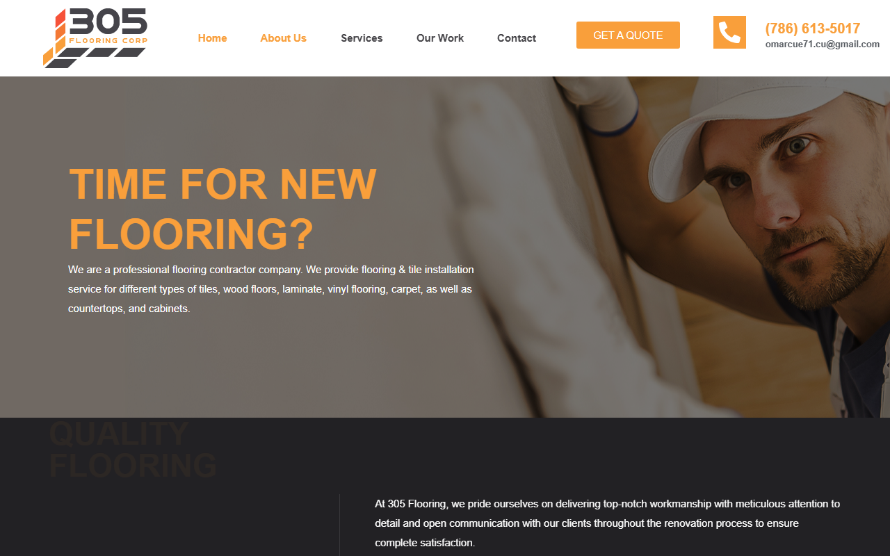 305flooring.com screenshot