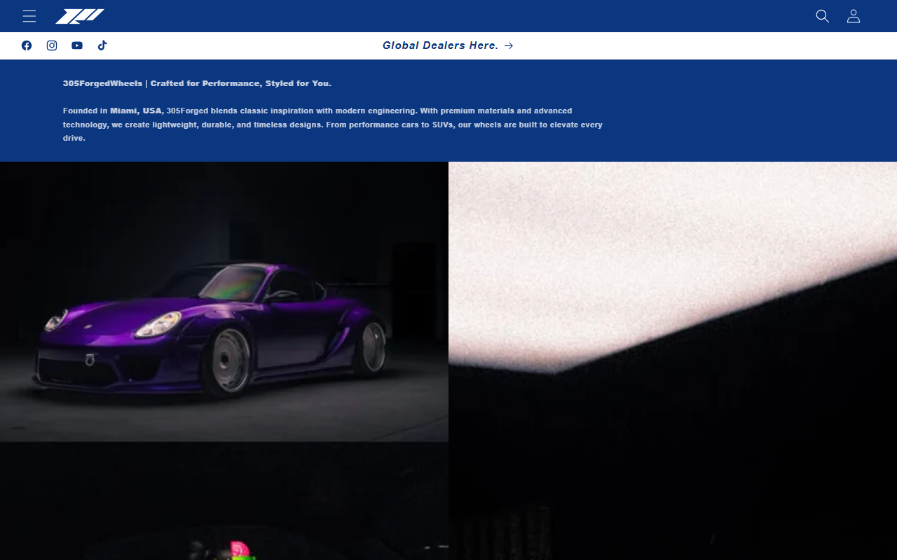 305forgedwheels.com screenshot