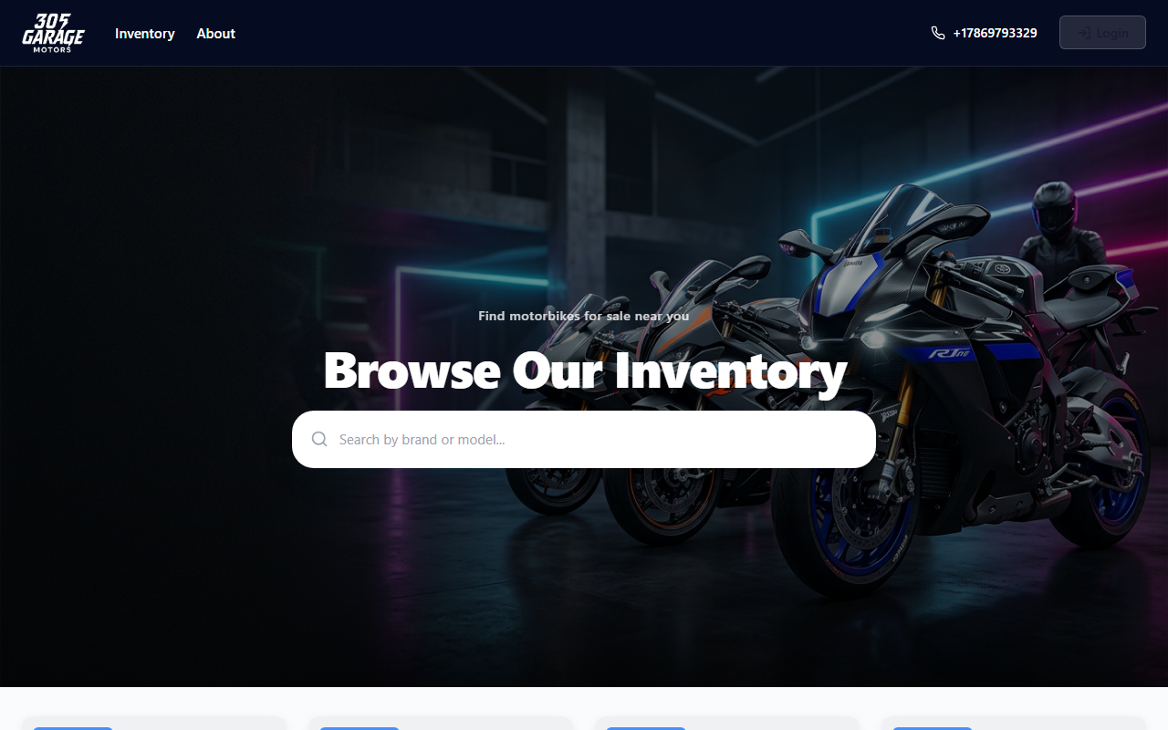 305garagemotors.com screenshot