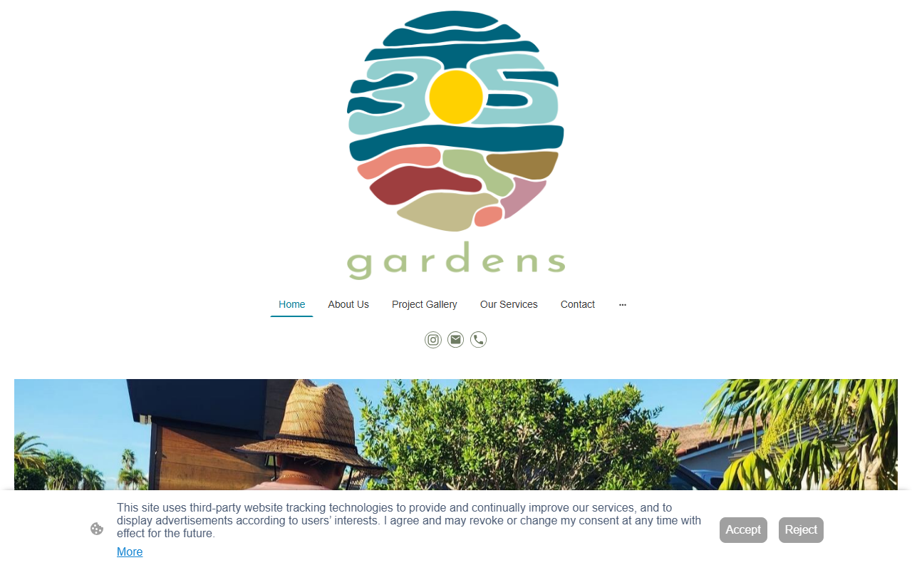 305gardens.com screenshot