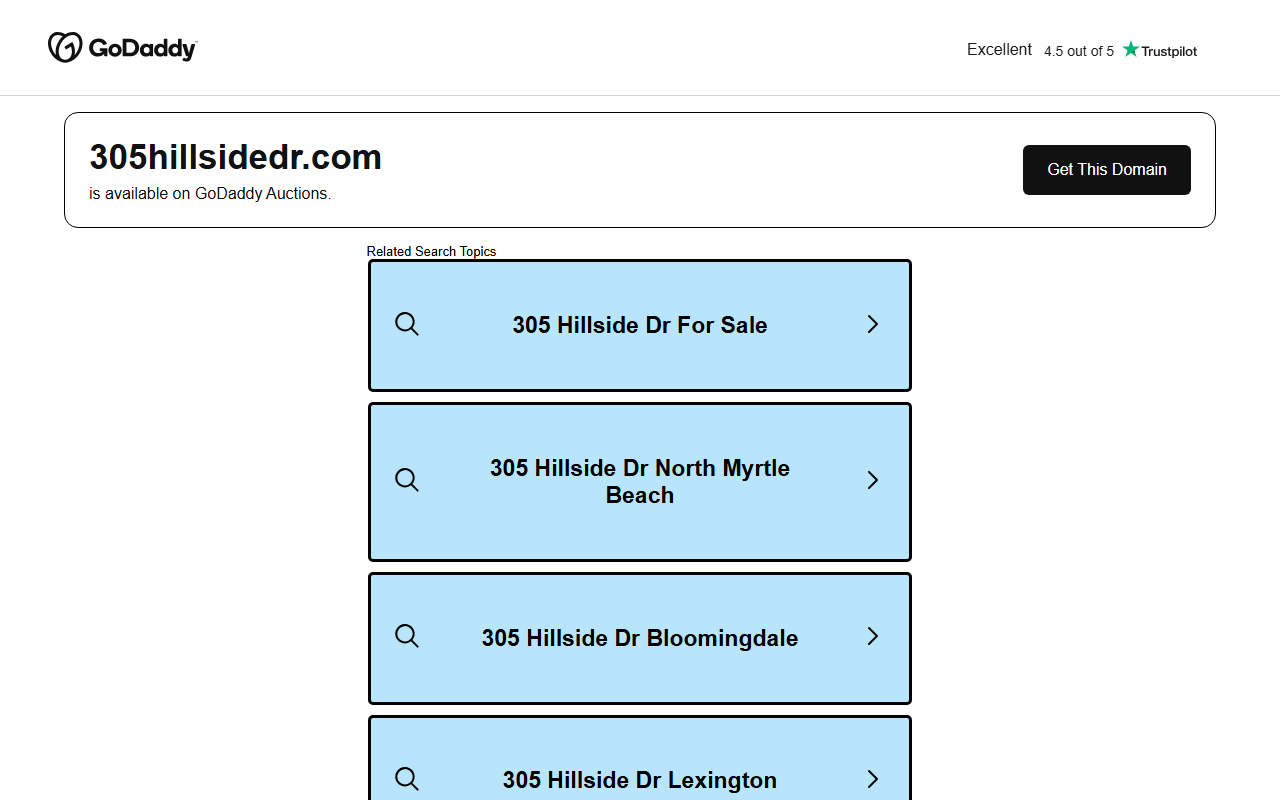 305hillsidedr.com screenshot