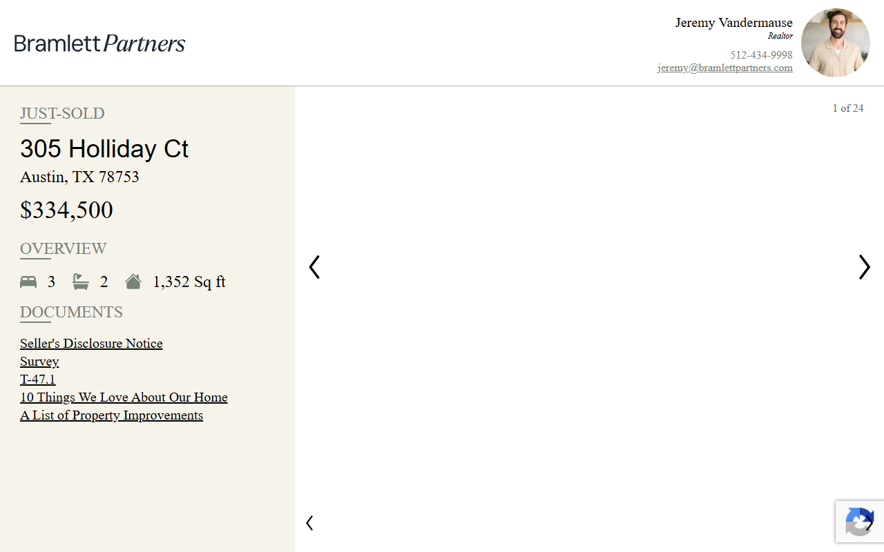 305holliday.com screenshot