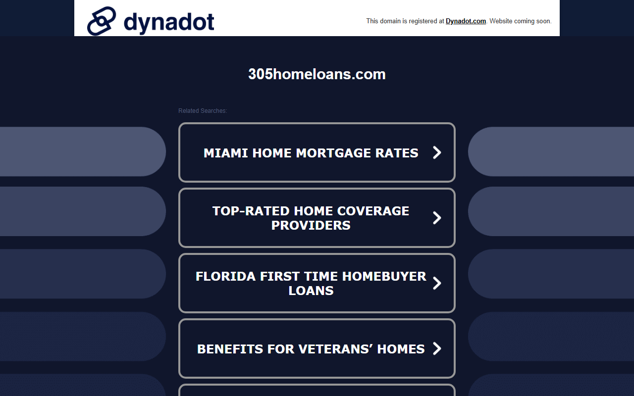 305homeloans.com screenshot