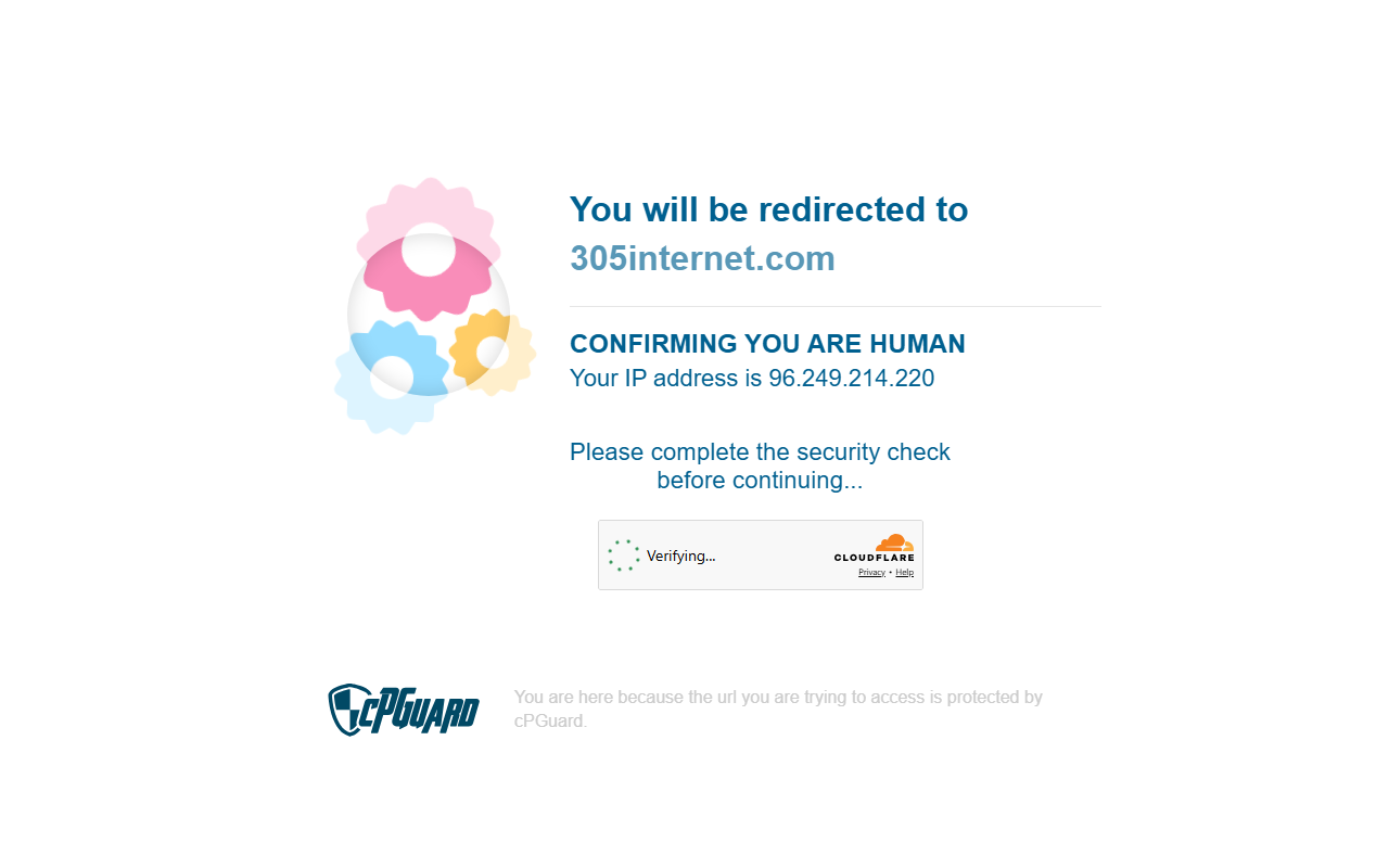 305internet.com screenshot