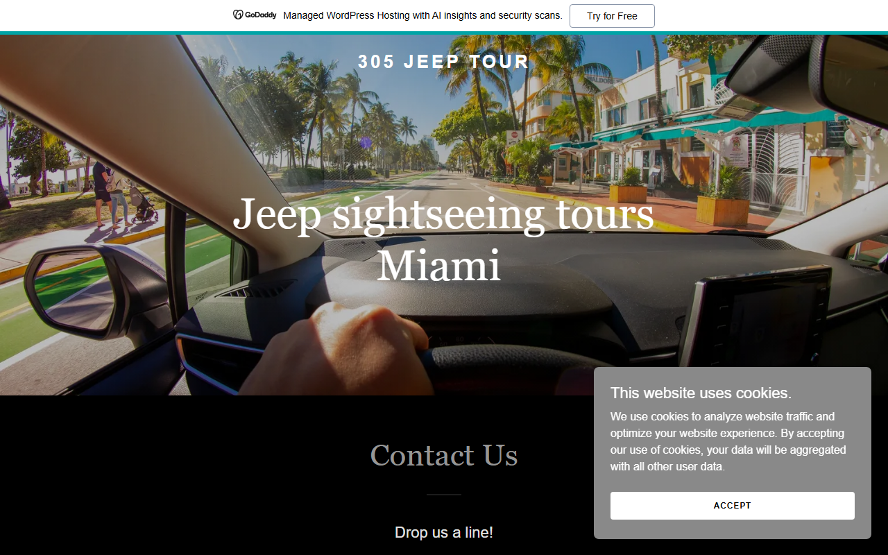 305jeeptour.com screenshot