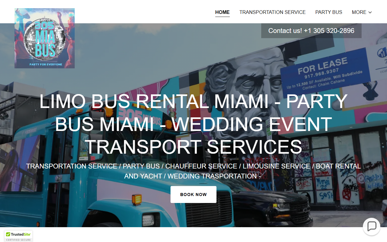 305miamibus.com screenshot