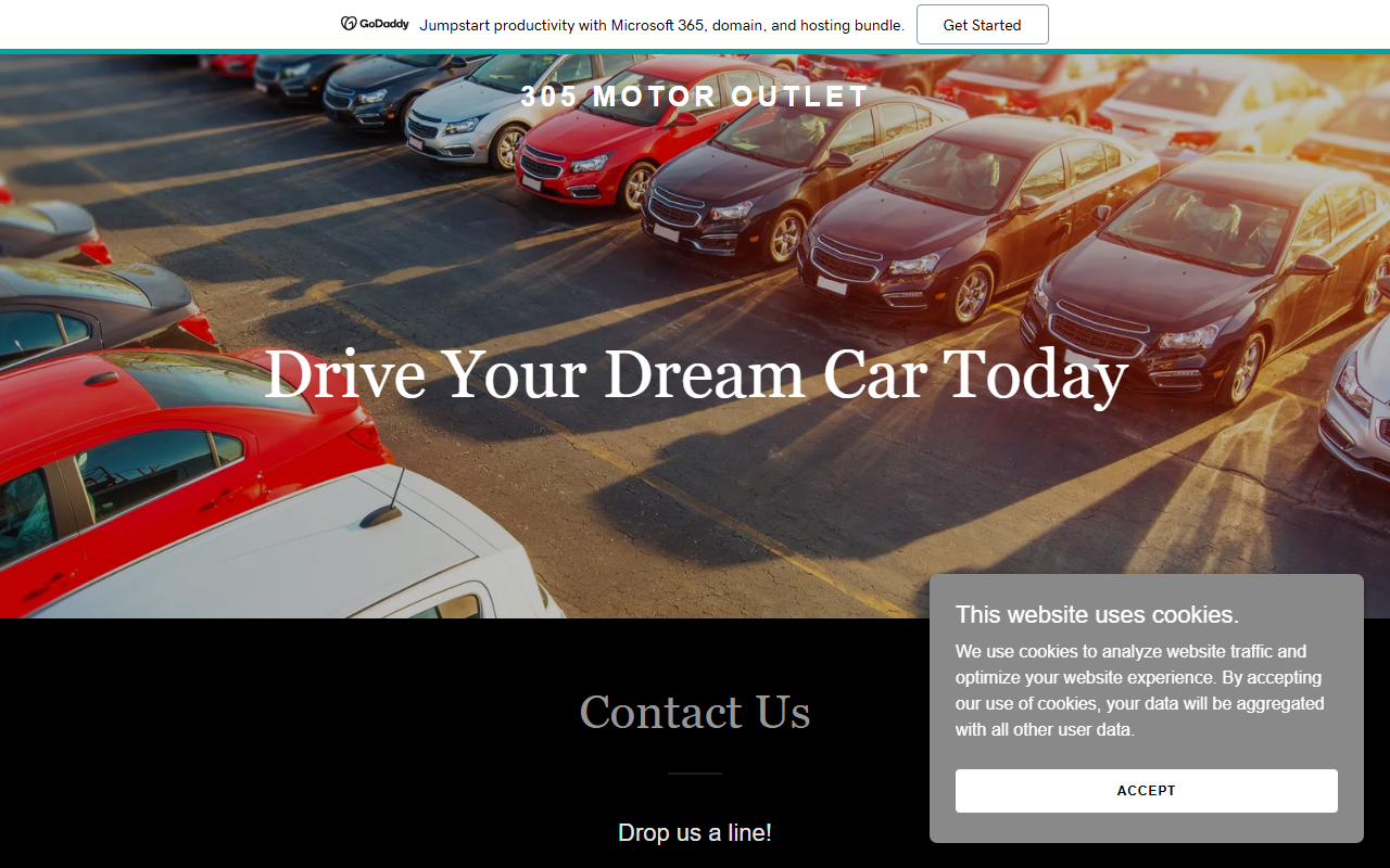 305motoroutlet.com screenshot
