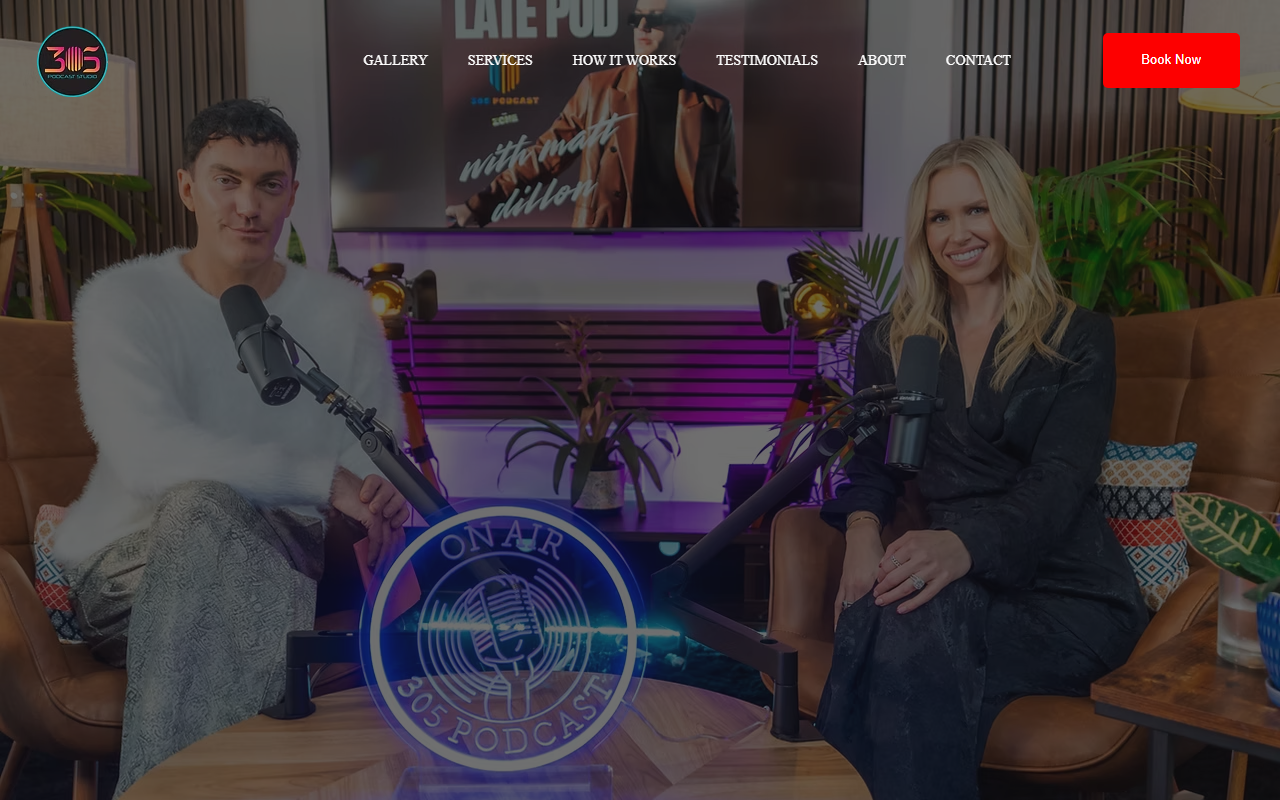 305podcast.com screenshot