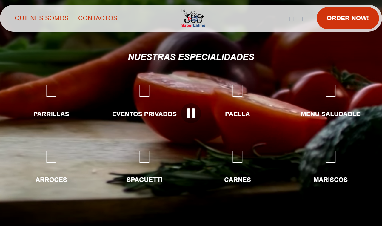305saborlatino.com screenshot