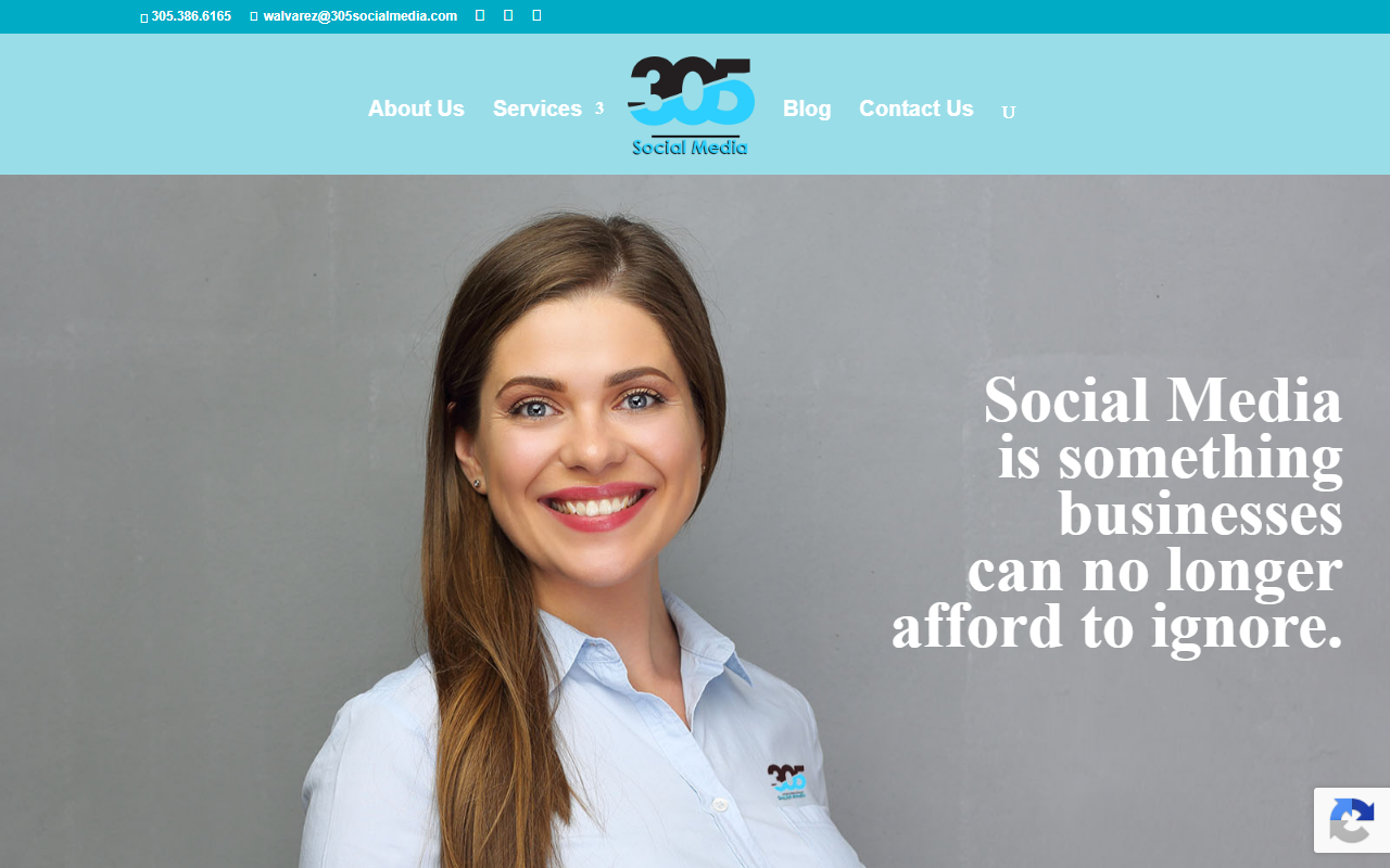 305socialmedia.com screenshot