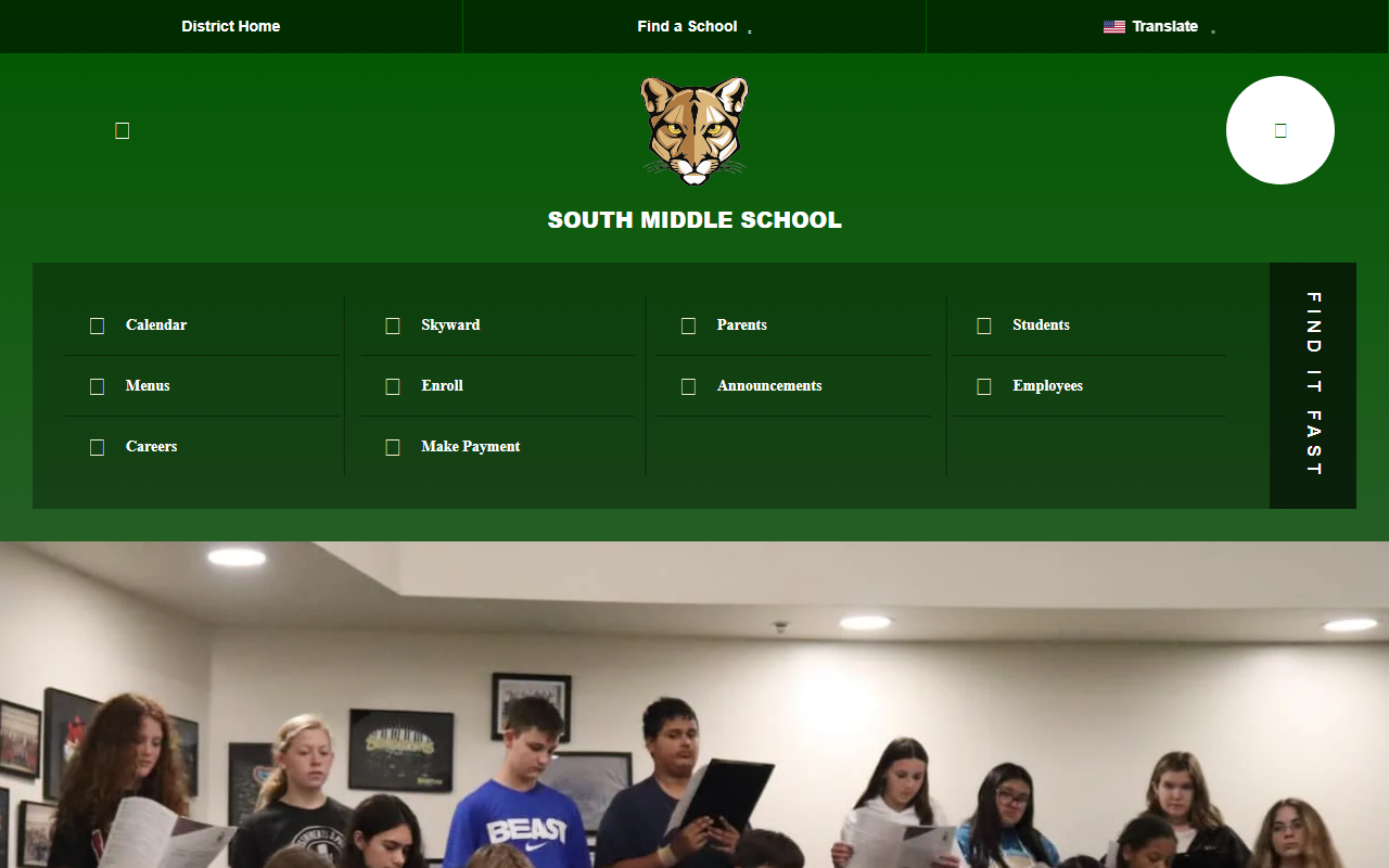 305southmiddle.com screenshot