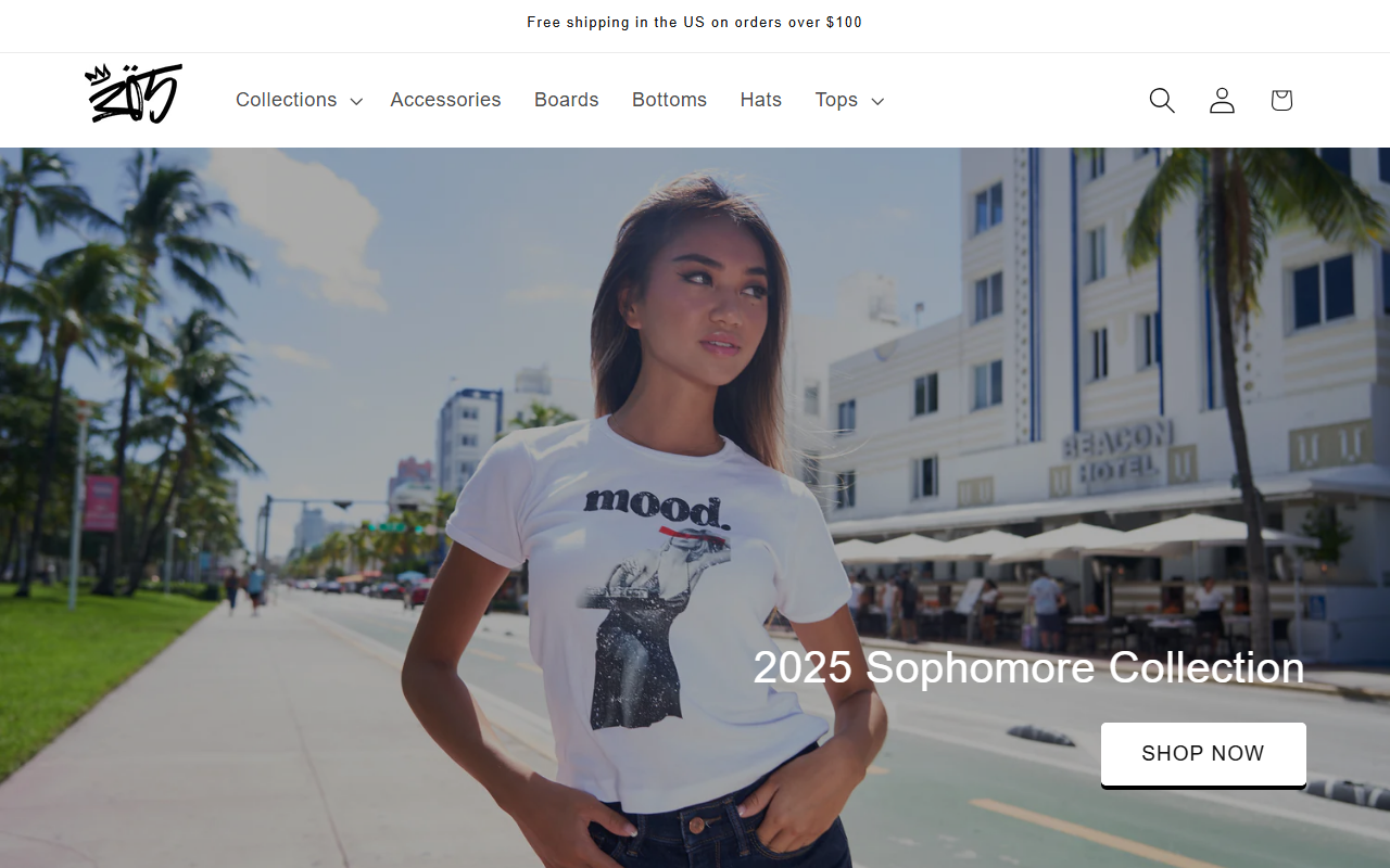 305streetwear.com screenshot