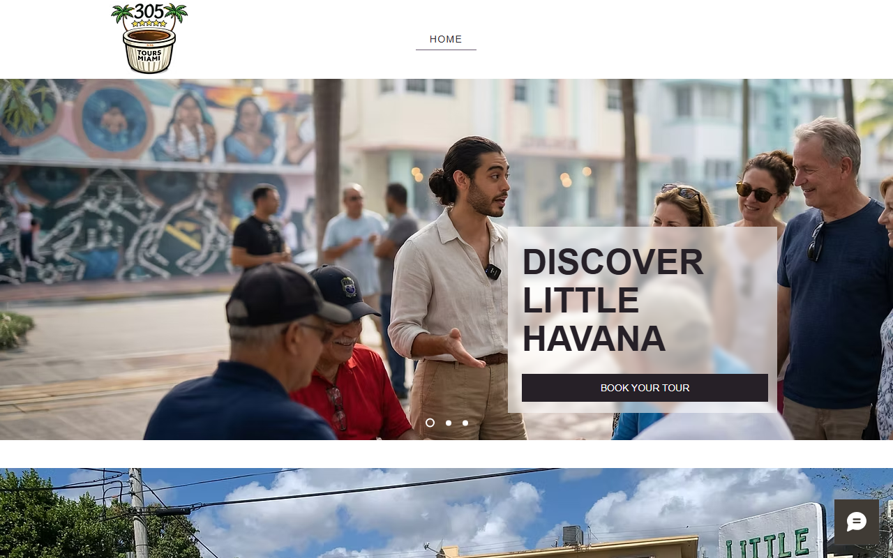 305toursmiami.com screenshot