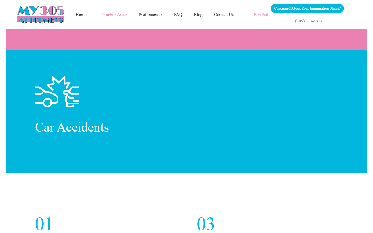 305truckaccident.com screenshot
