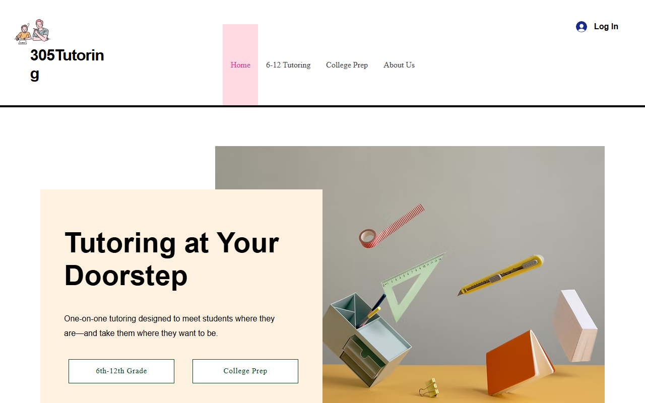 305tutoring.com screenshot