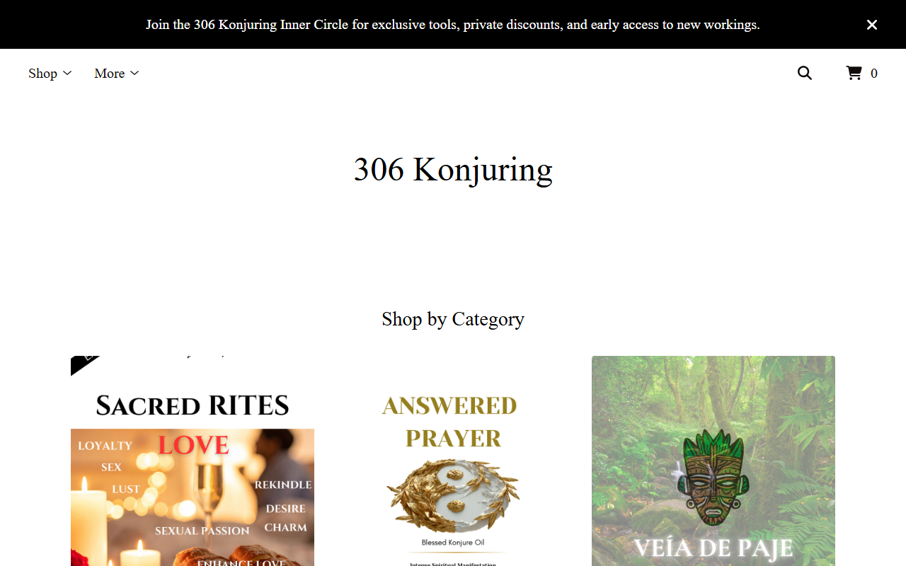 306konjuring.com screenshot