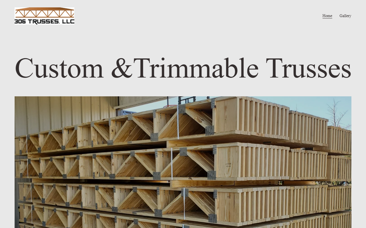 306trusses.com screenshot