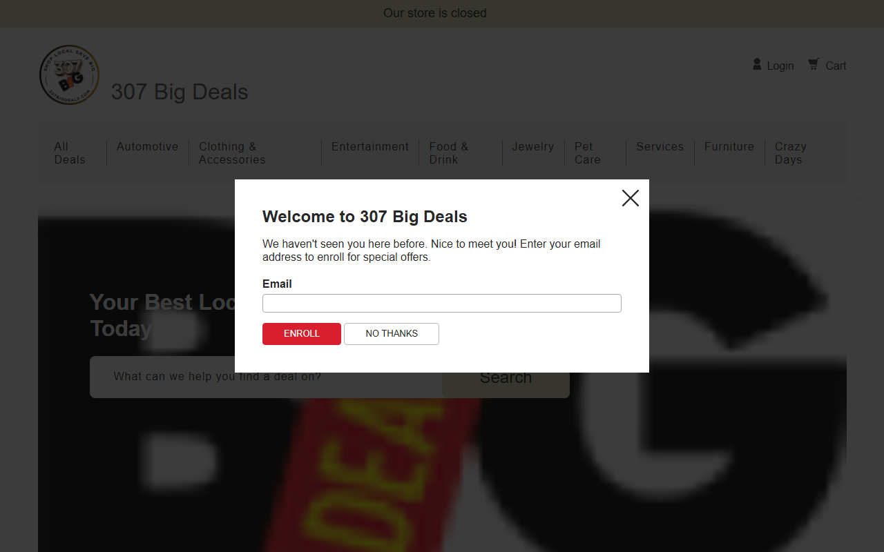 307bigdeals.com screenshot
