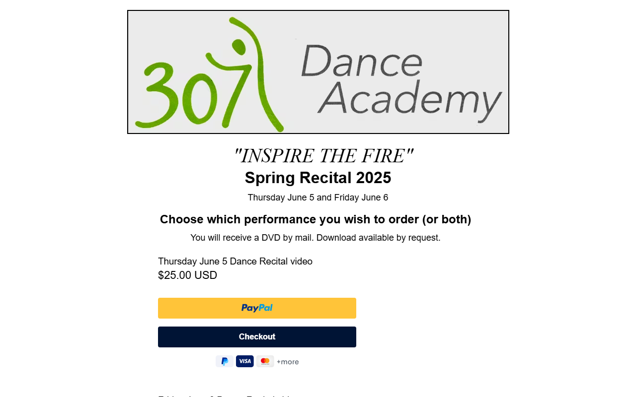 307dancevideo.com screenshot