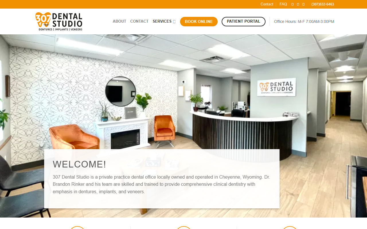 307dentalstudio.com screenshot