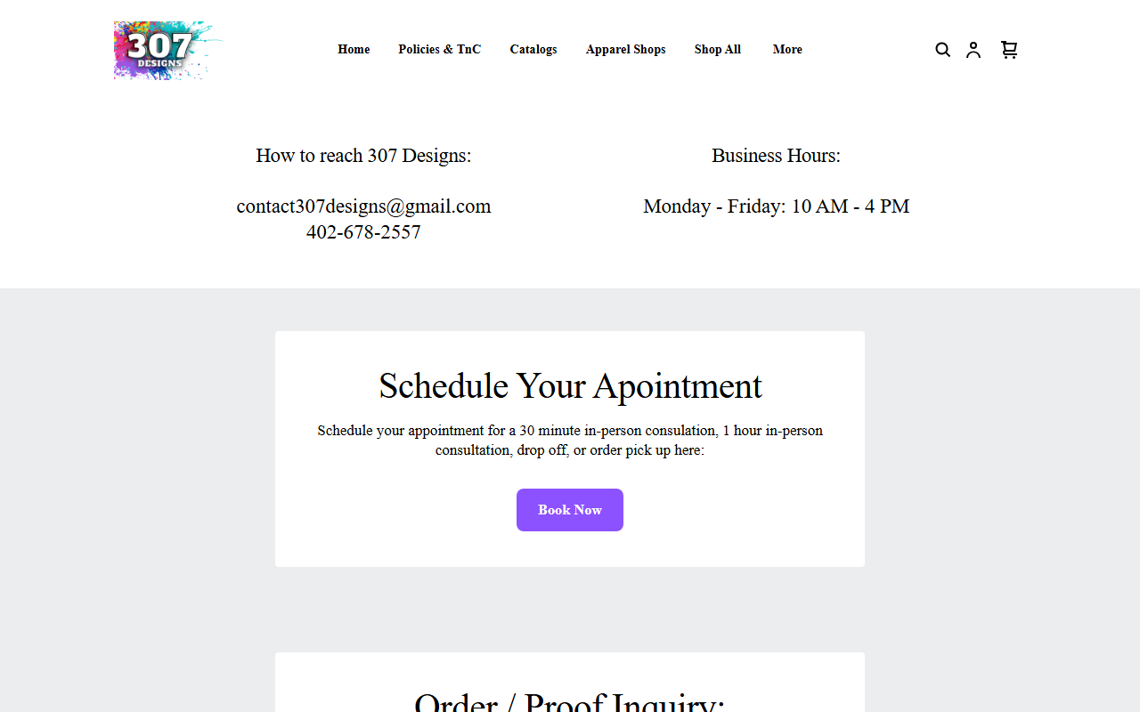 307designsne.com screenshot