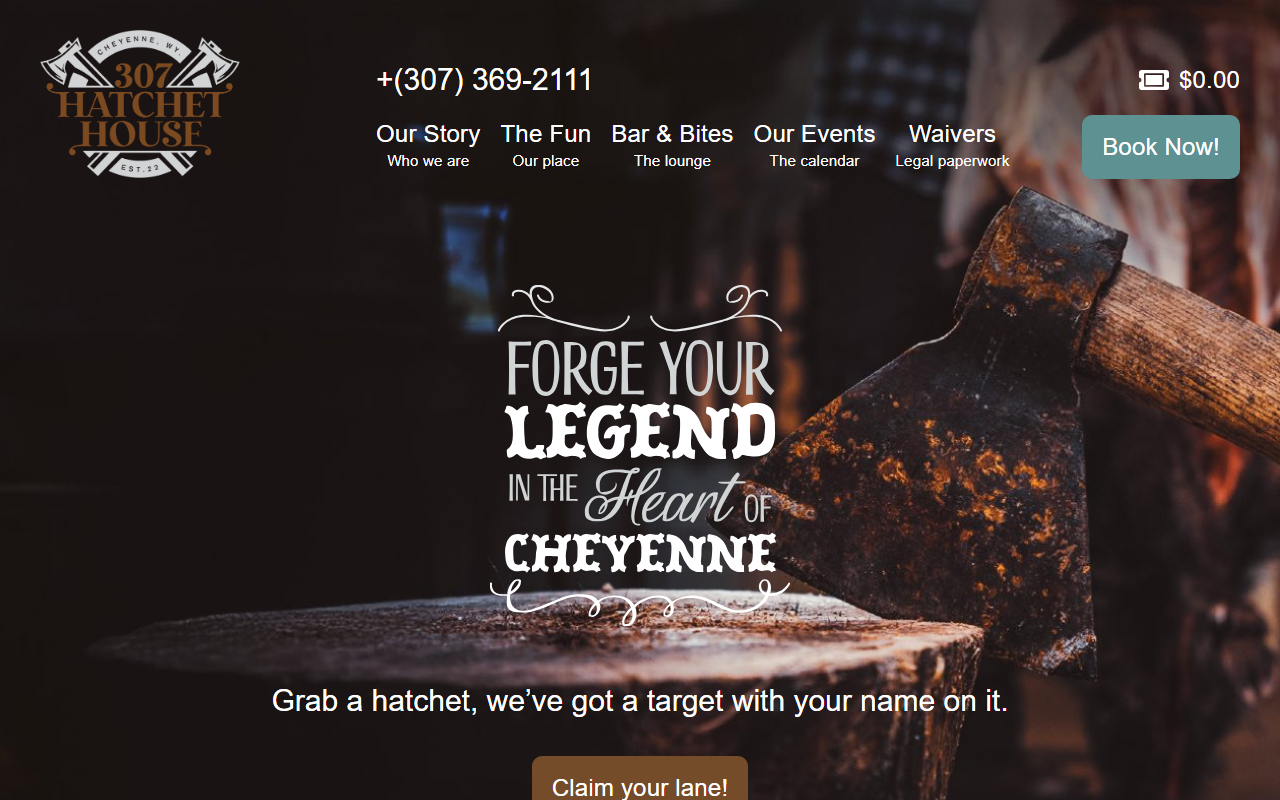 307hatchethouse.com screenshot