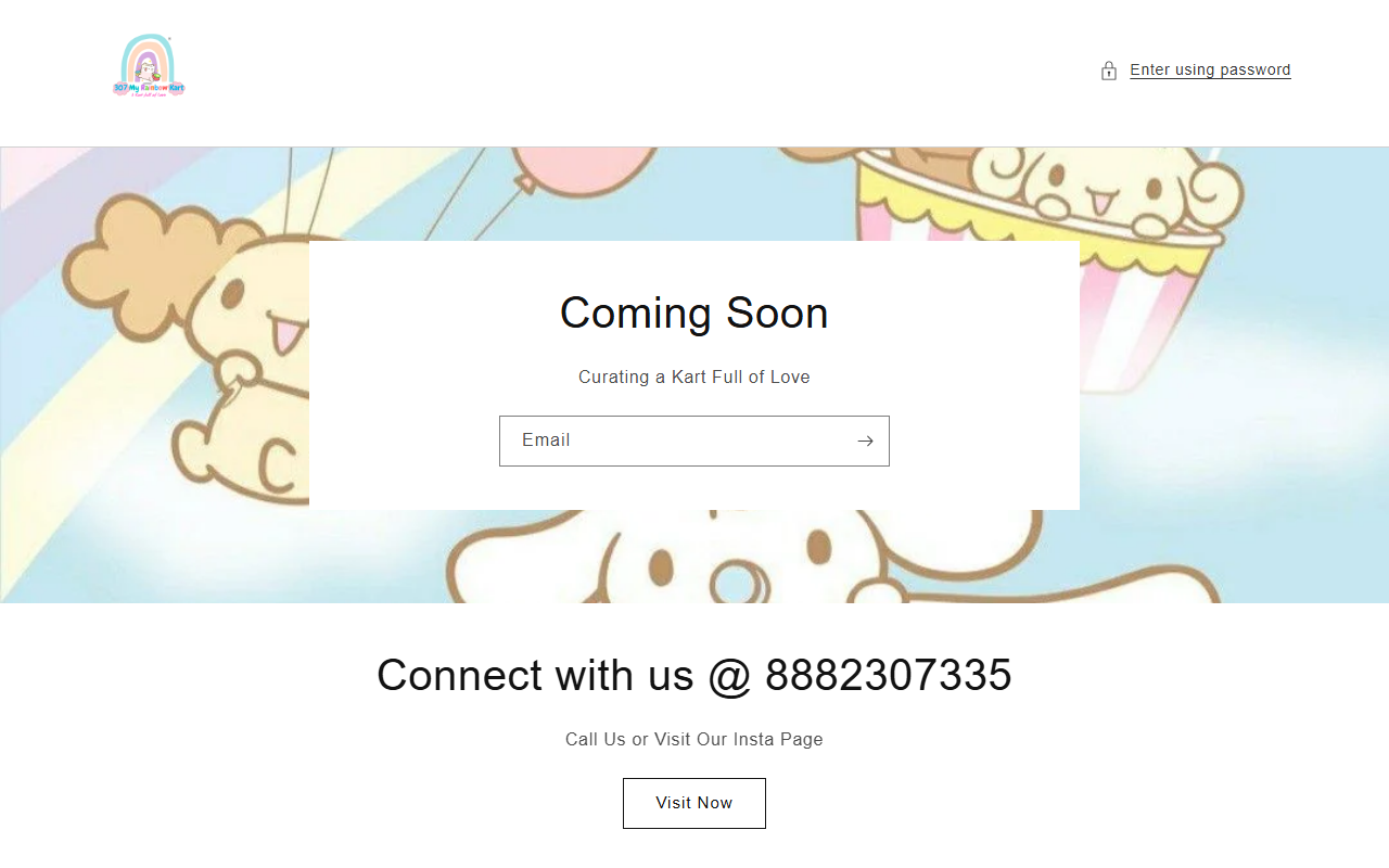 307myrainbowkart.com screenshot