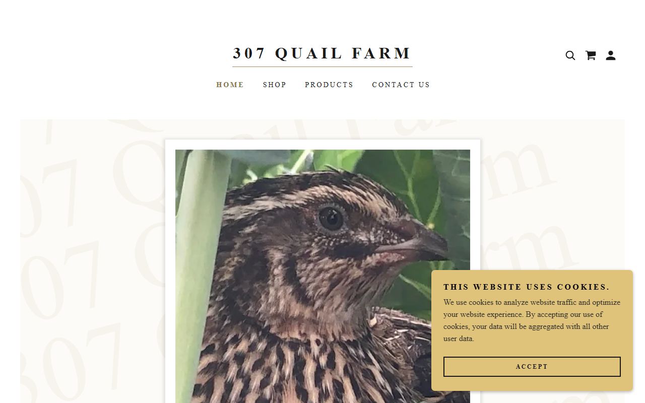 307quailfarm.com screenshot