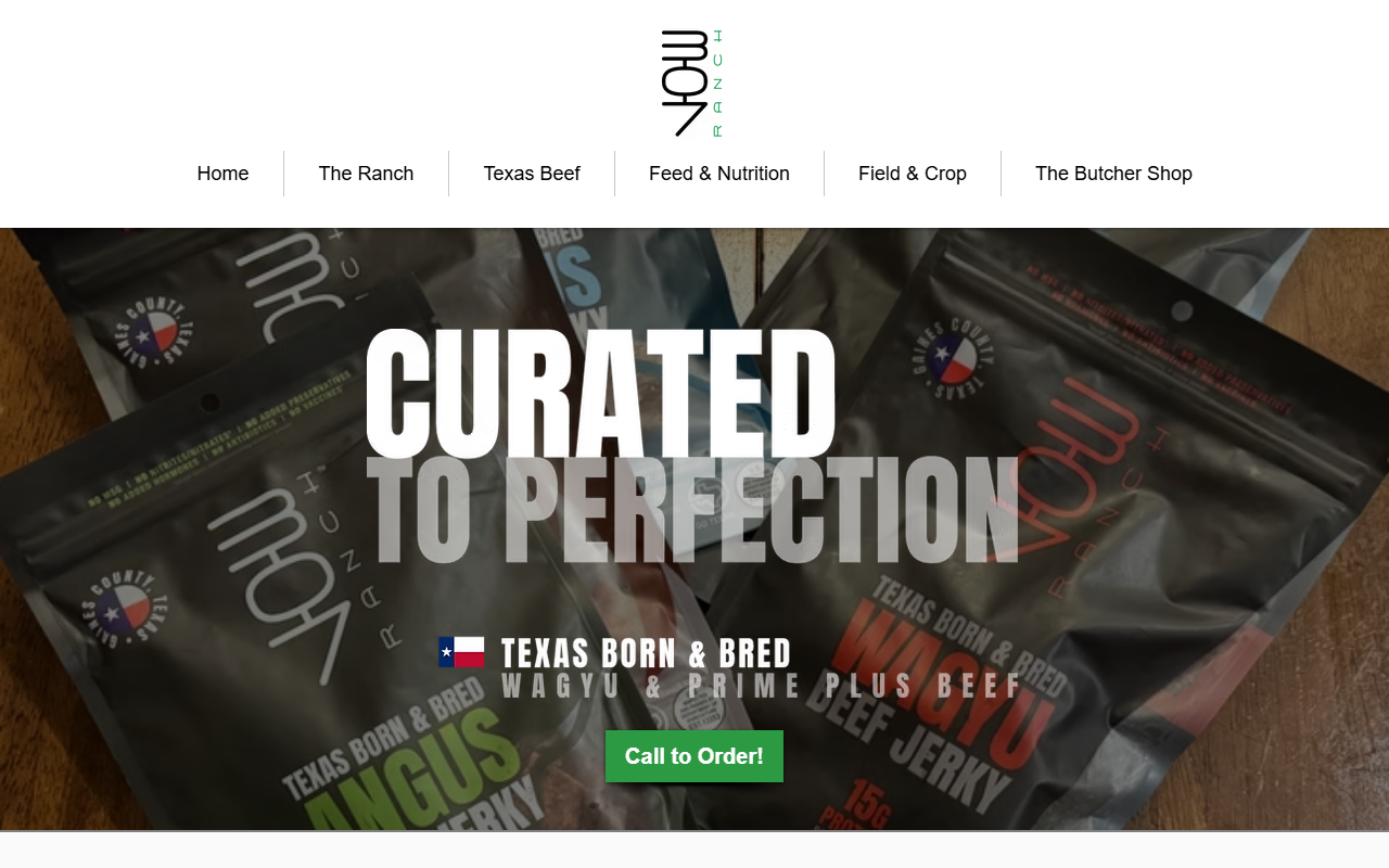 307ranchjerky.com screenshot