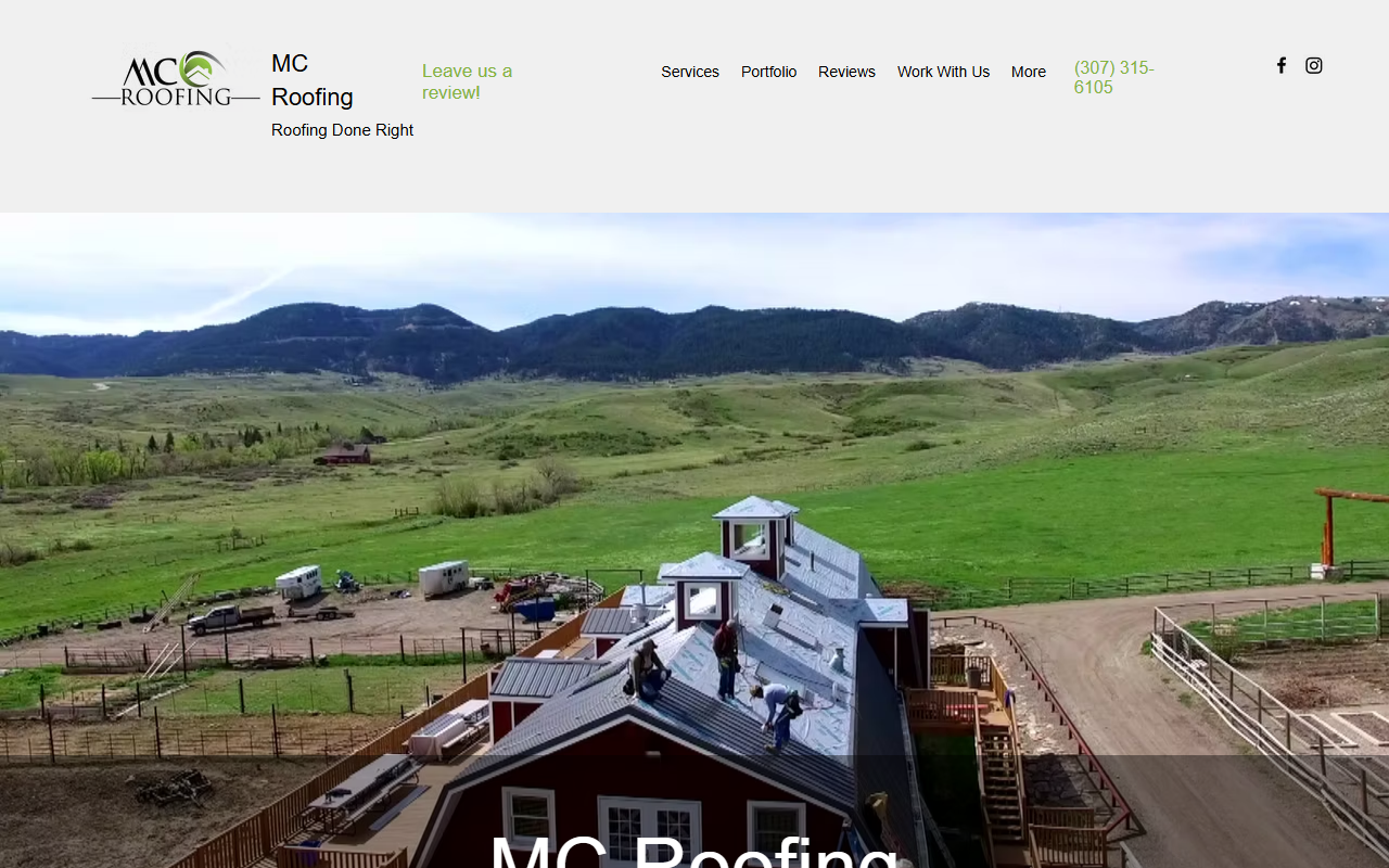 307roofing.com screenshot
