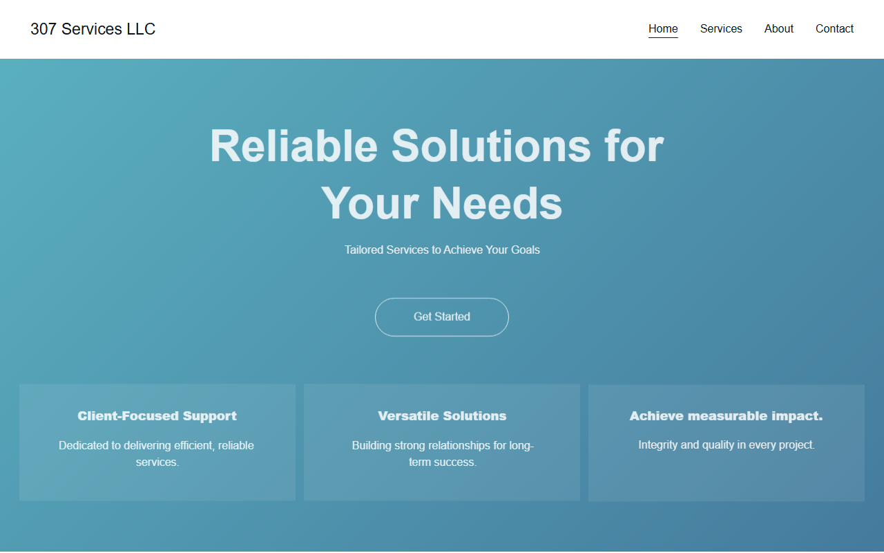 307servicesllc.com screenshot