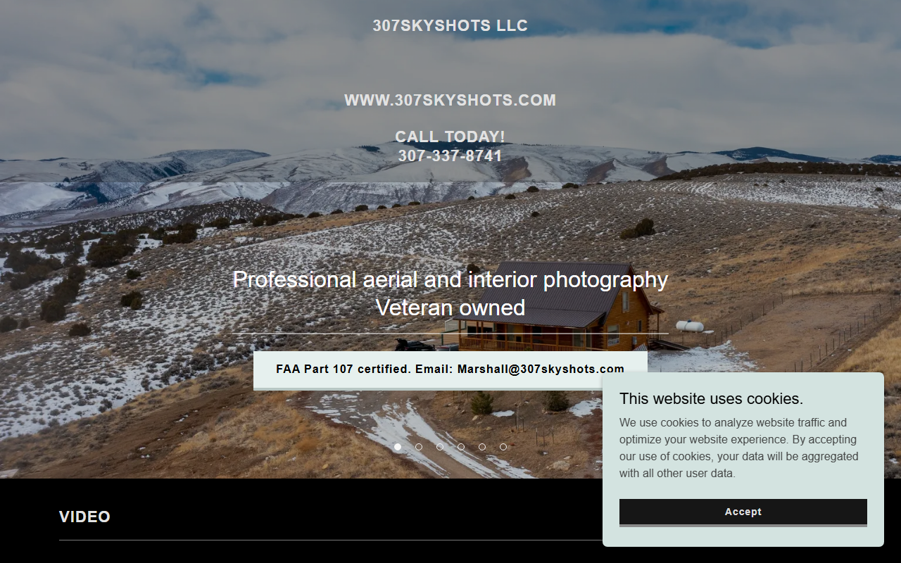 307skyshots.com screenshot