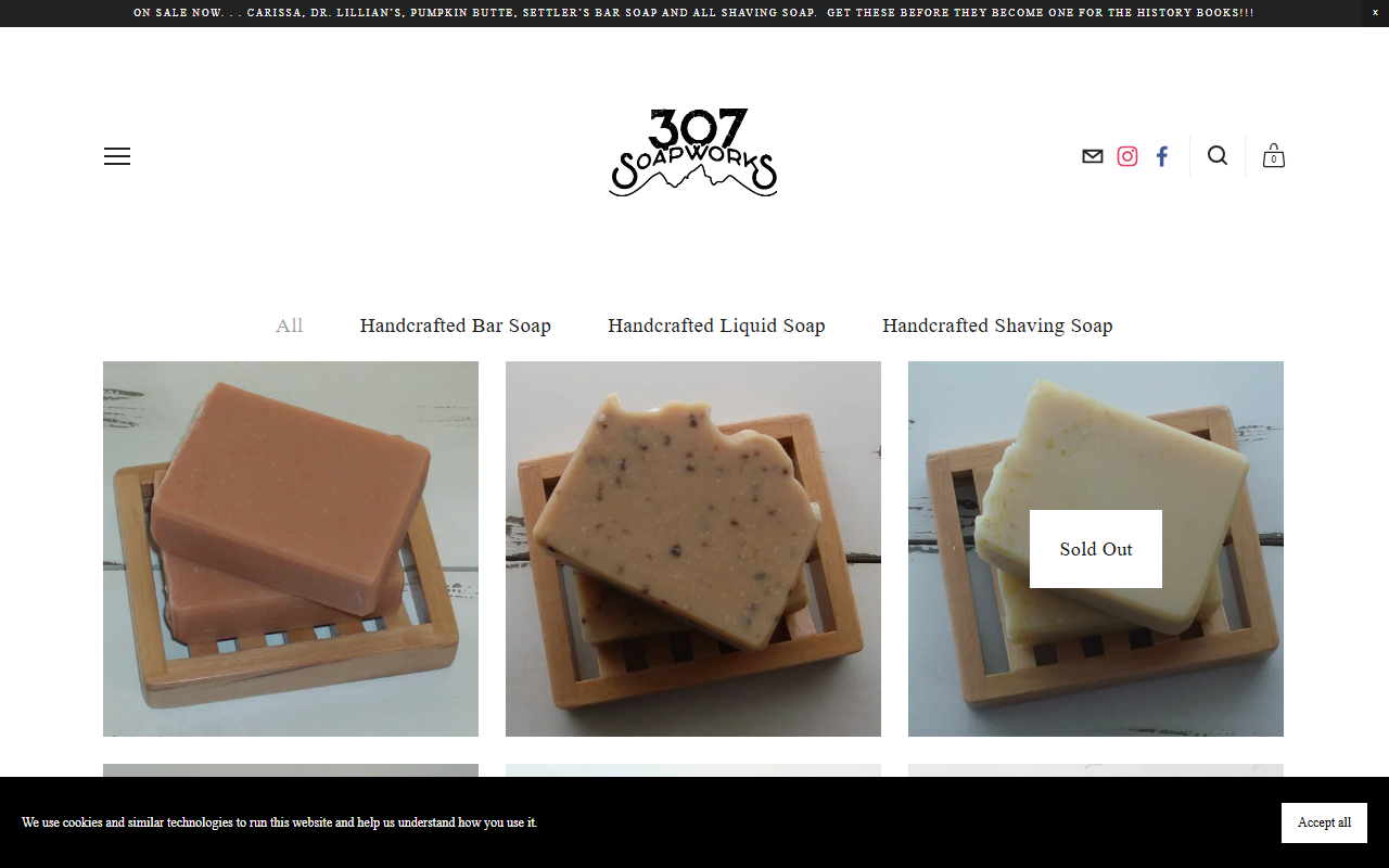 307soapworks.com screenshot