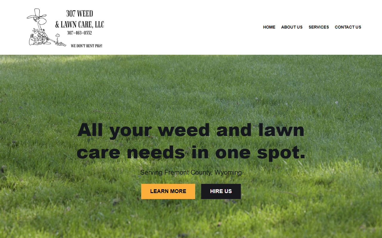 307weedandlawn.com screenshot