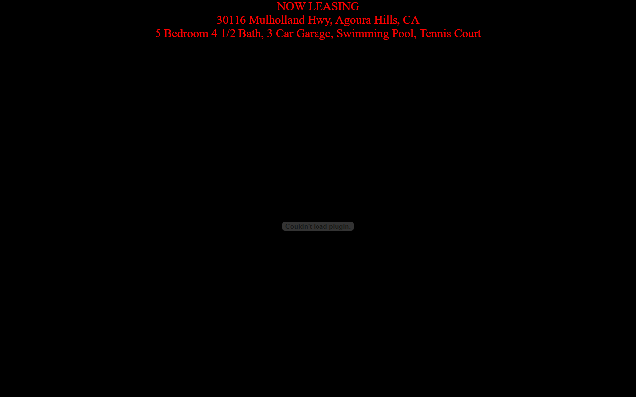 30890mulholland.com screenshot