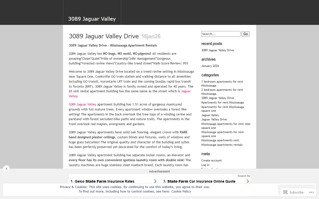 3089jaguarvalley.com screenshot
