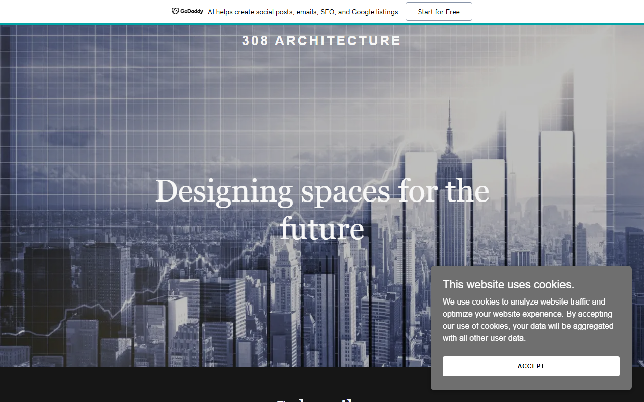 308architecture.com screenshot