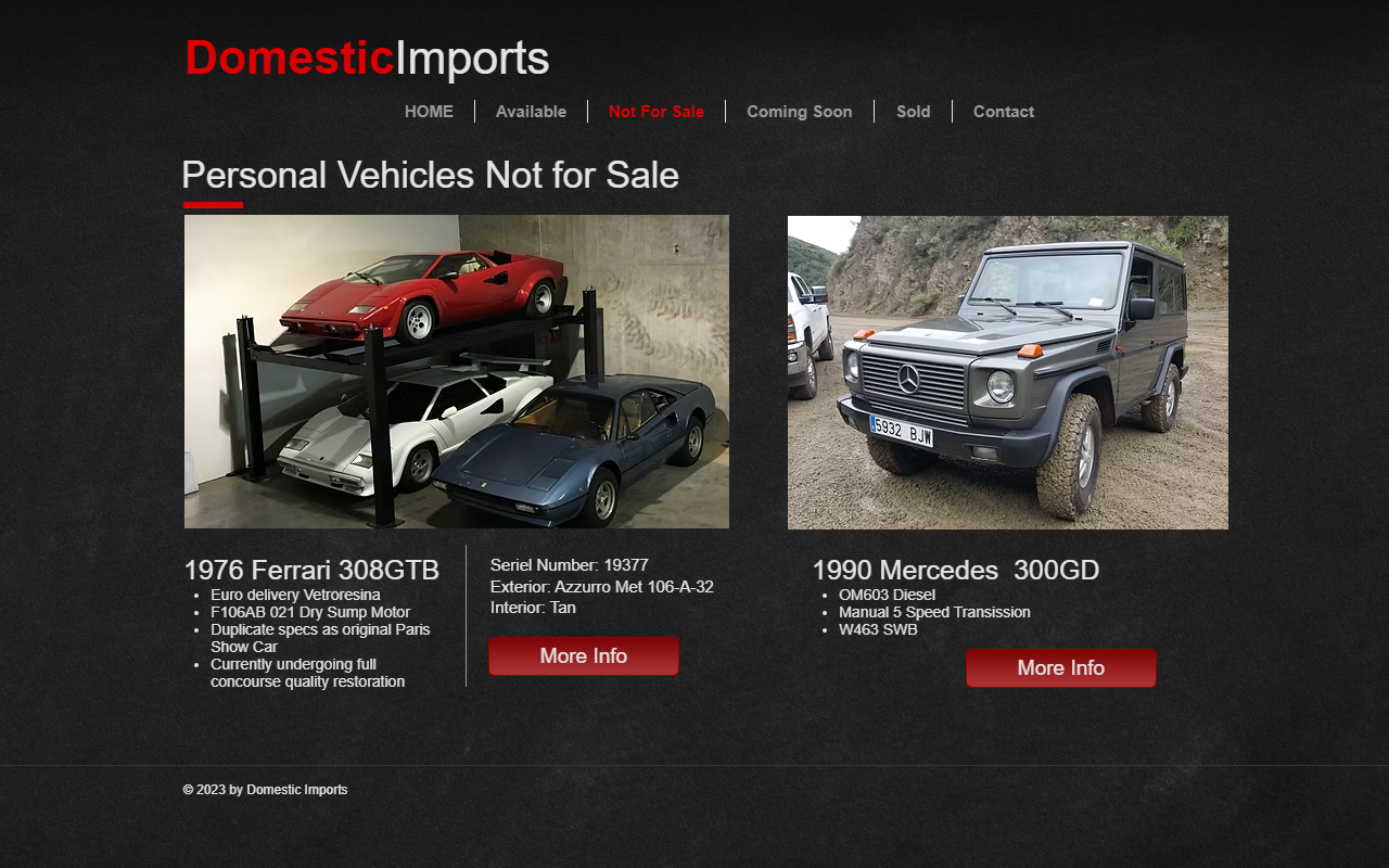 308ferrari.com screenshot