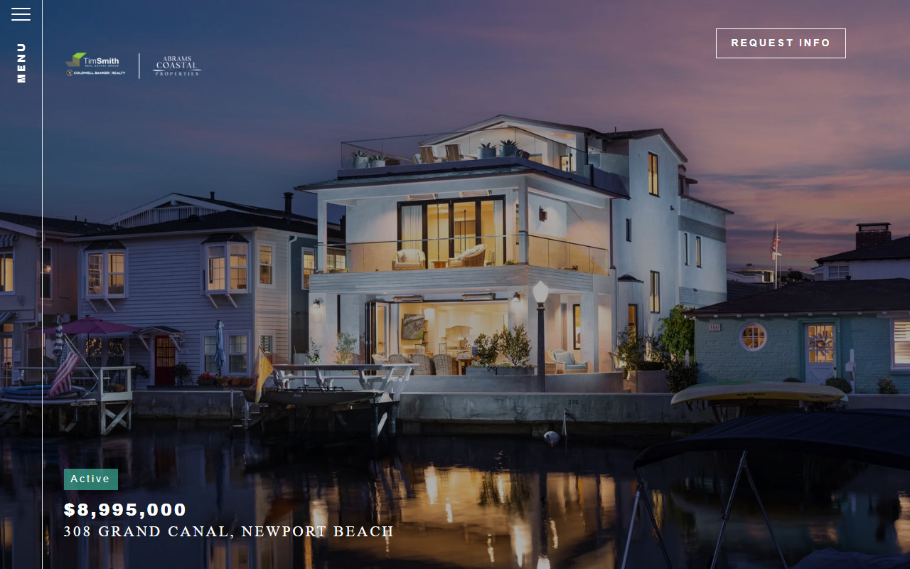308grandcanal.com screenshot