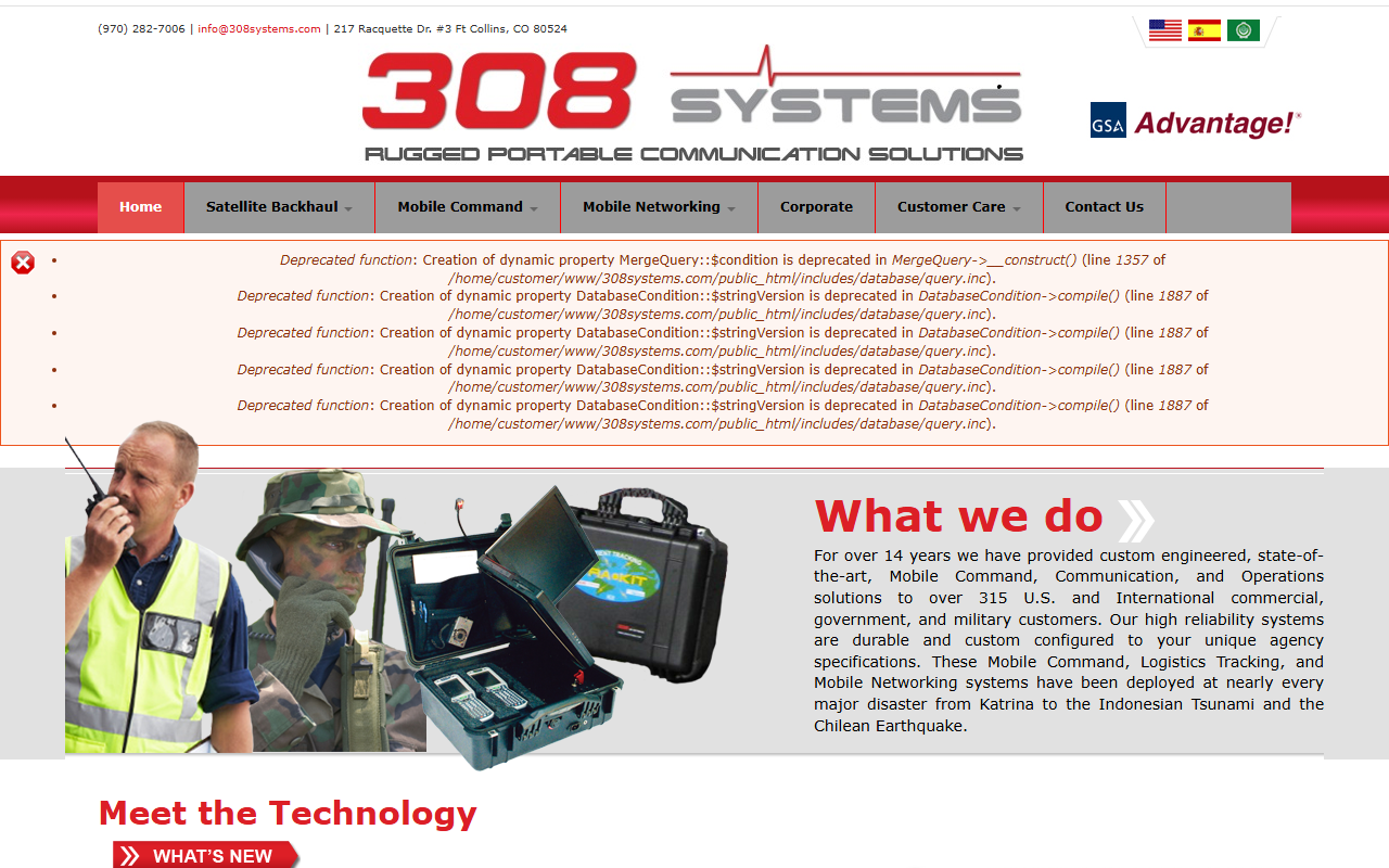 308systems.com screenshot