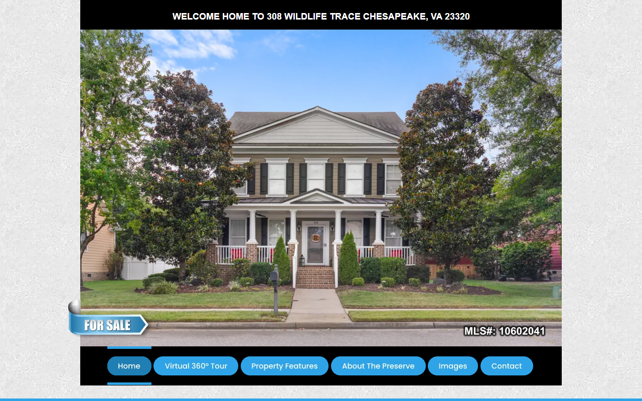 308wildlifetrace.com screenshot