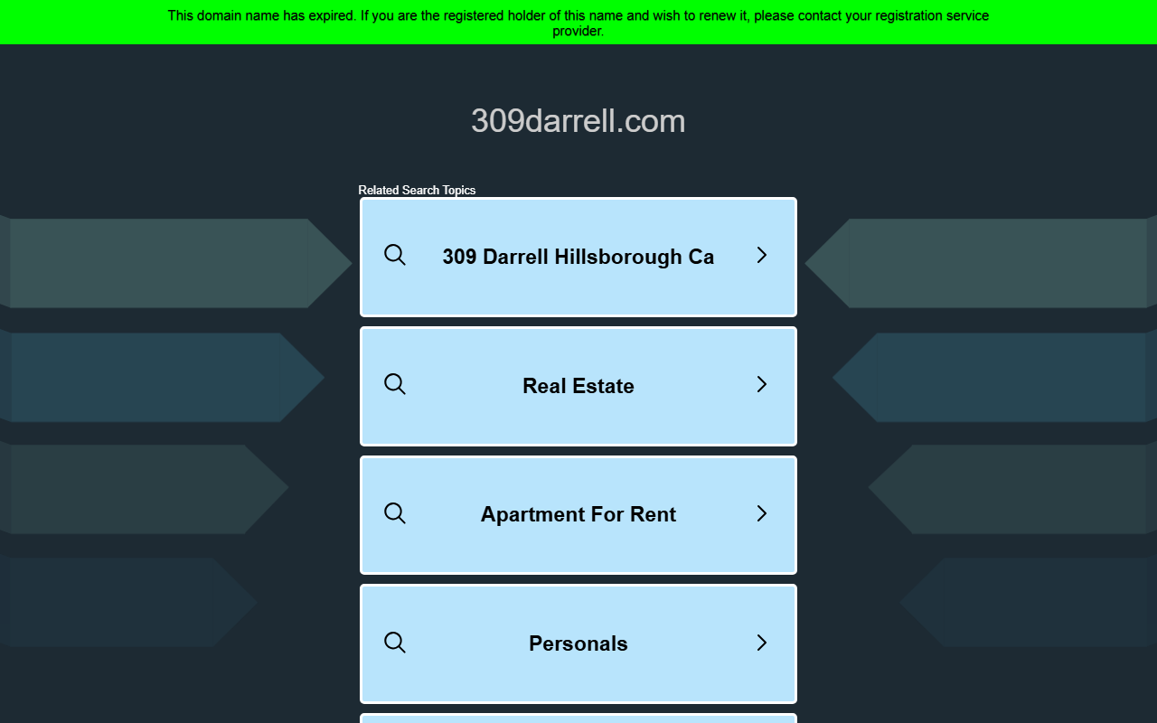 309darrell.com screenshot