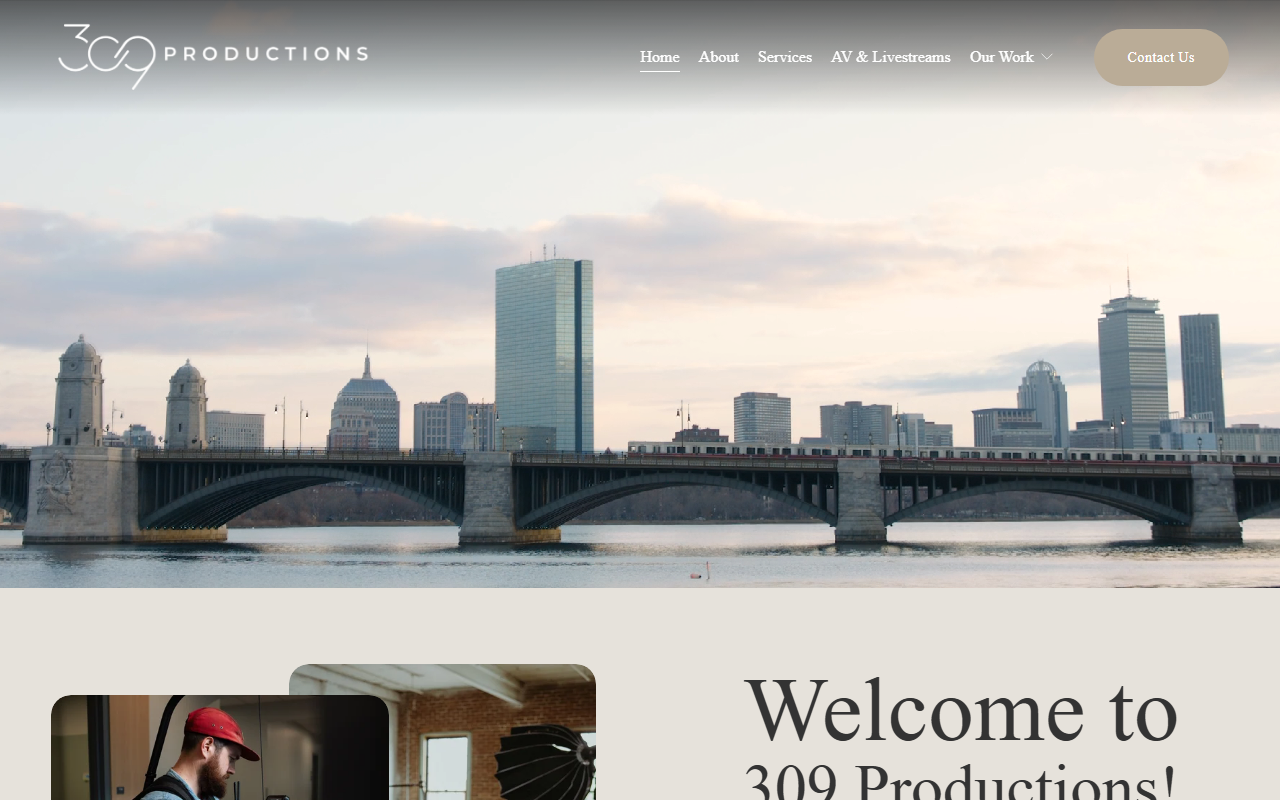 309productions.com screenshot