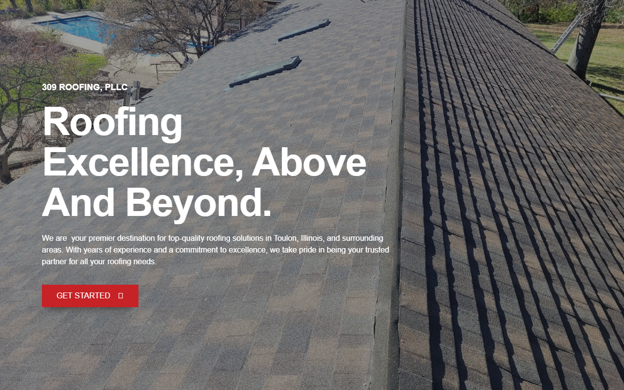 309roofing.com screenshot
