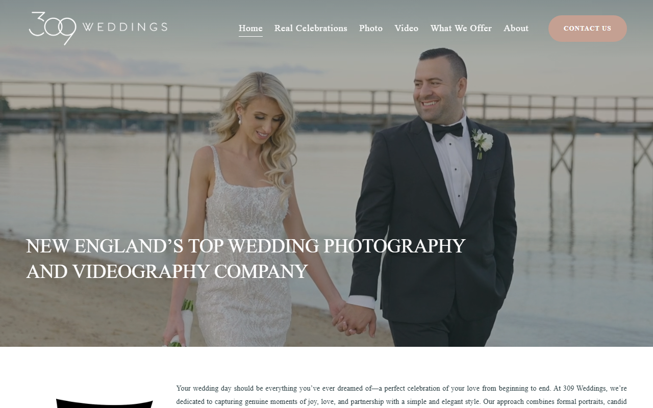 309weddings.com screenshot