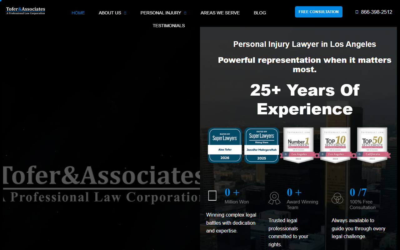 310accidents.com screenshot